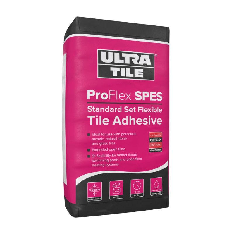 Ultra Tile -  Pink Grey Adhesive